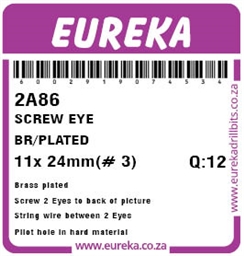 2A86 - Screw Eye -2A86_label_T